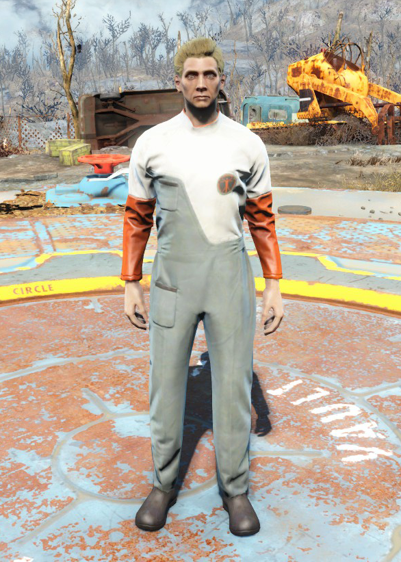 Броня и одежда в Fallout 4 - Комбинезон Института