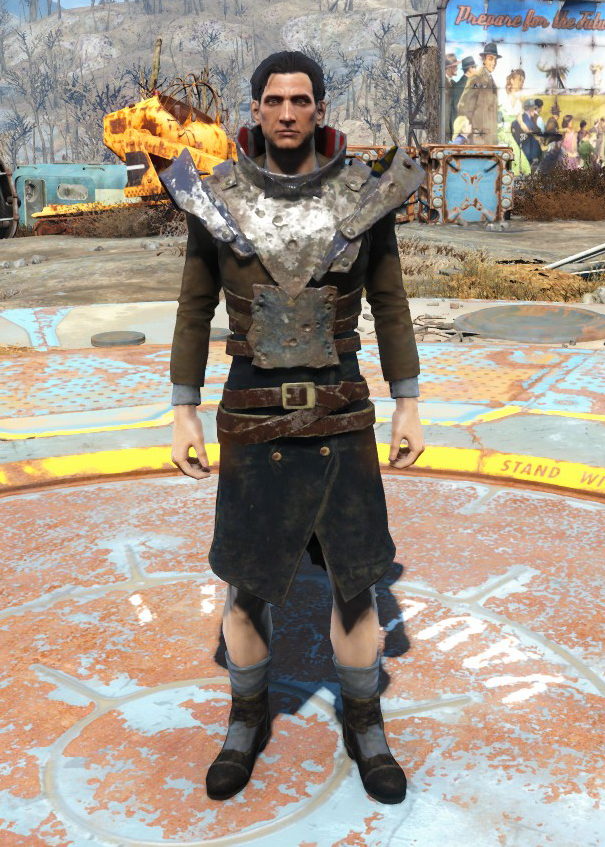 Броня и одежда Nuka-World в Fallout 4 - Бронированное платье Операторов
