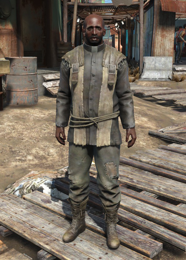 Броня и одежда в Fallout 4 - Облачение пастора