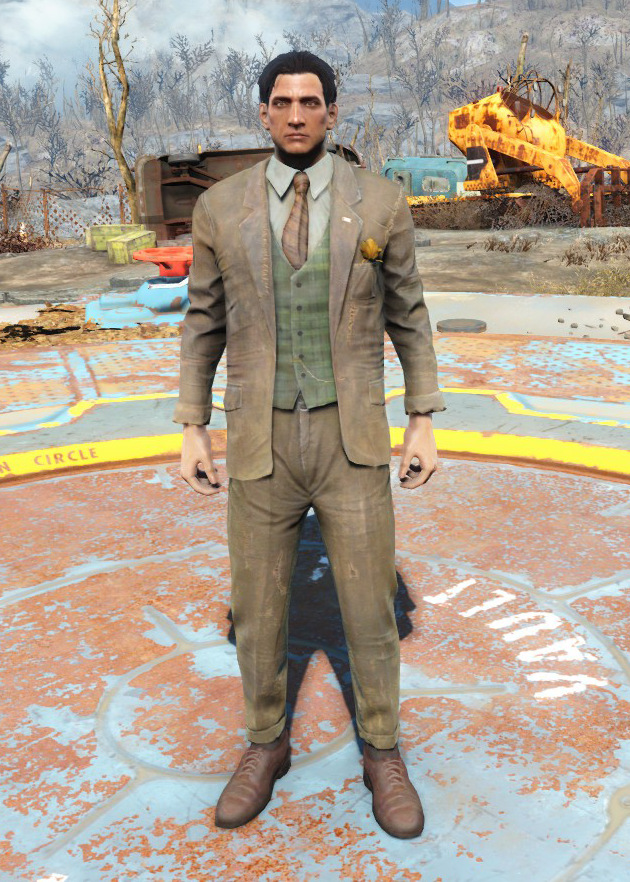 Броня и одежда в Fallout 4 - Заплатанный костюм