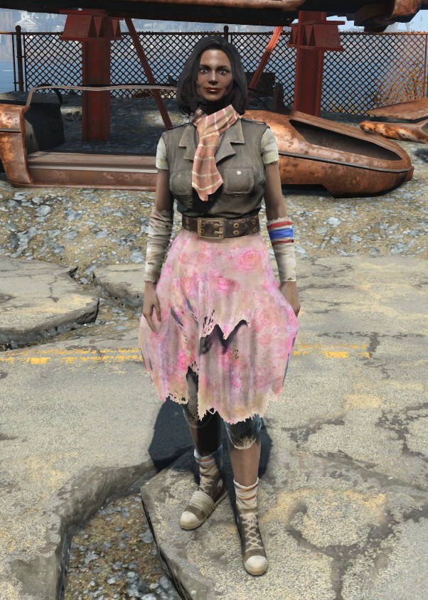 Броня и одежда в Fallout 4 - Скверная юбка