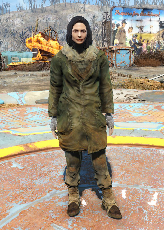 Броня и одежда в Fallout 4 - Костюм мусорщика