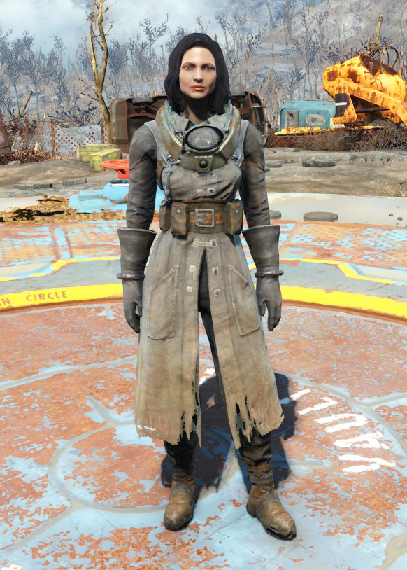 Броня и одежда в Fallout 4 - Броня скриптора-учёного