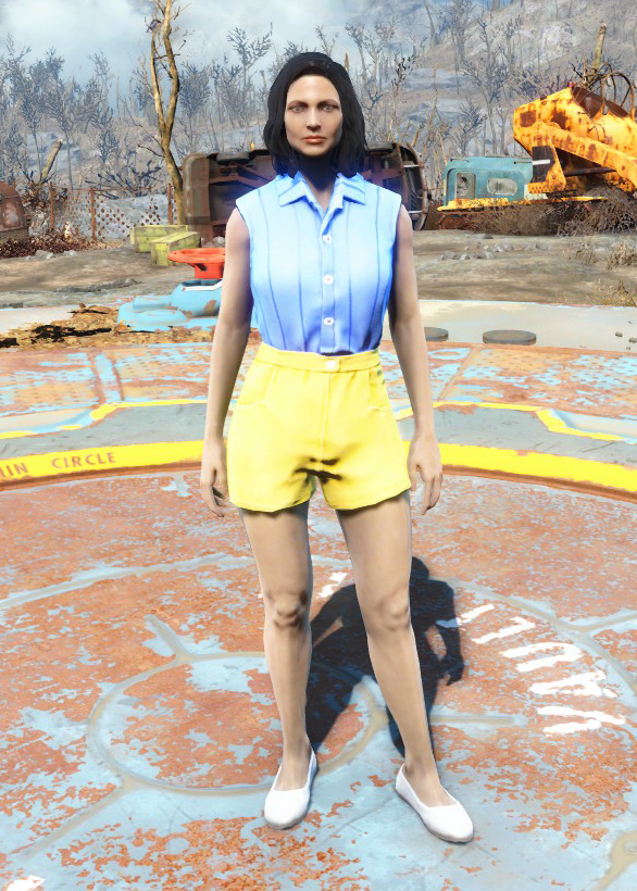 Броня и одежда в Fallout 4 - Летние шорты