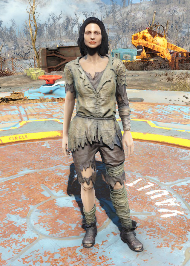Броня и одежда в Fallout 4 - Лохмотья пленника
