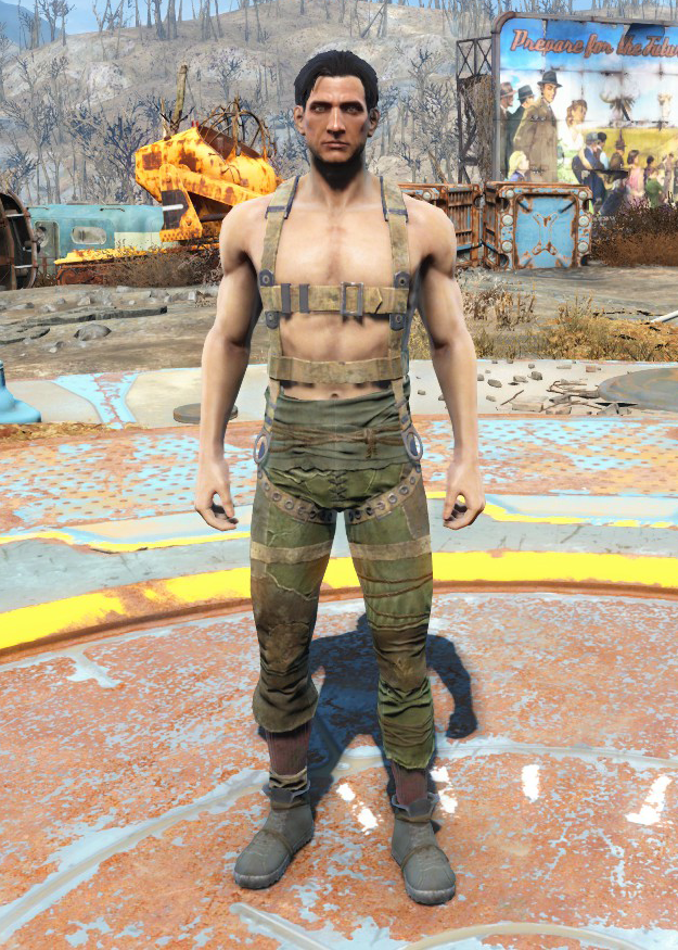 Броня и одежда в Fallout 4 - Портупея стрелка