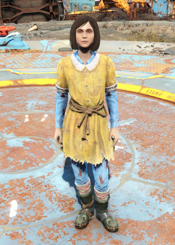 Броня и одежда в Fallout 4 - Детское платье