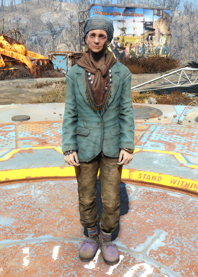 Уникальная броня и одежда в Fallout 4 - Расшитый бисером блейзер