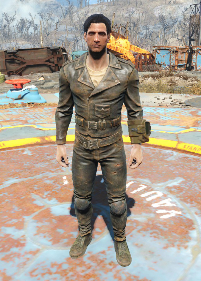 Броня и одежда в Fallout 4 - Дорожная кожаная одежда