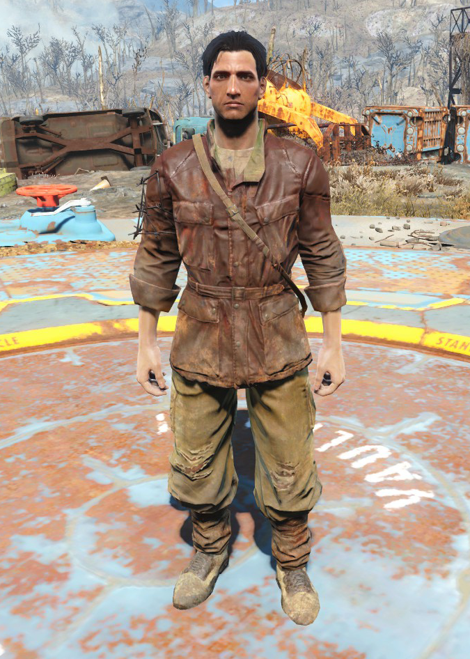 Уникальная броня и одежда в Fallout 4 - Костюм Реджинальда