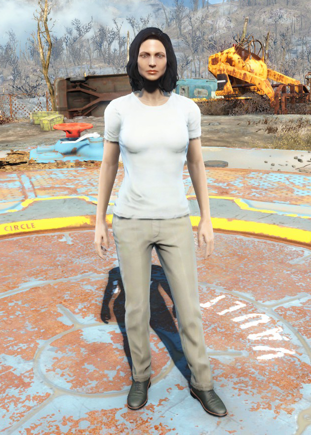 Броня и одежда в Fallout 4 - Майка и слаксы