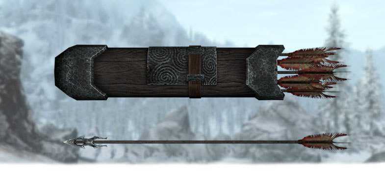 Оружие в Скайрим - Нордская стрела героя