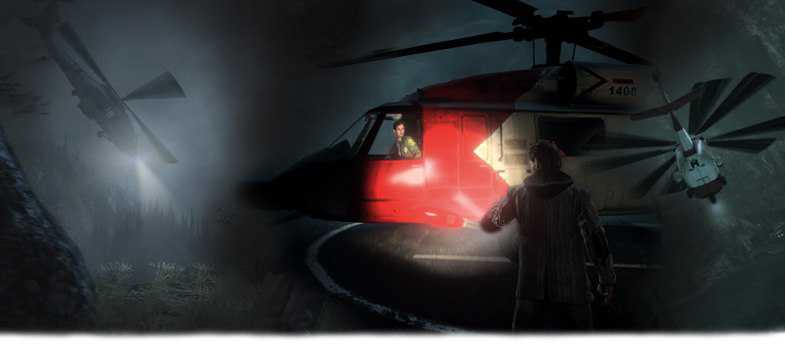 Техника в Alan Wake - Вертолёты