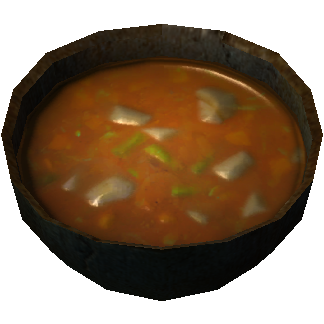 Еда и напитки в  Skyrim  - Овощной суп