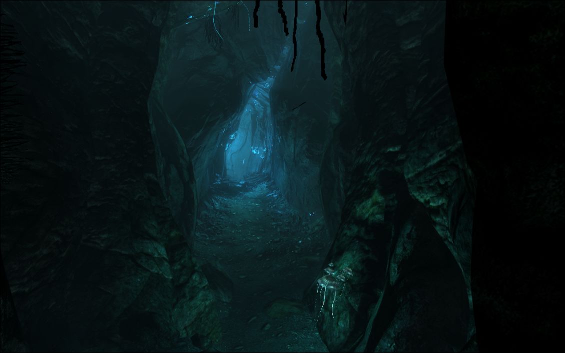 Локации в  Skyrim  - Пещера Мерцающий Туман